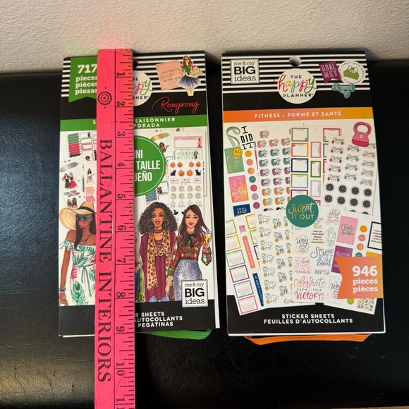 The Happy Planner Seasonal Sticker Pack - Green and Red set of 2 - Picture 8 of 8